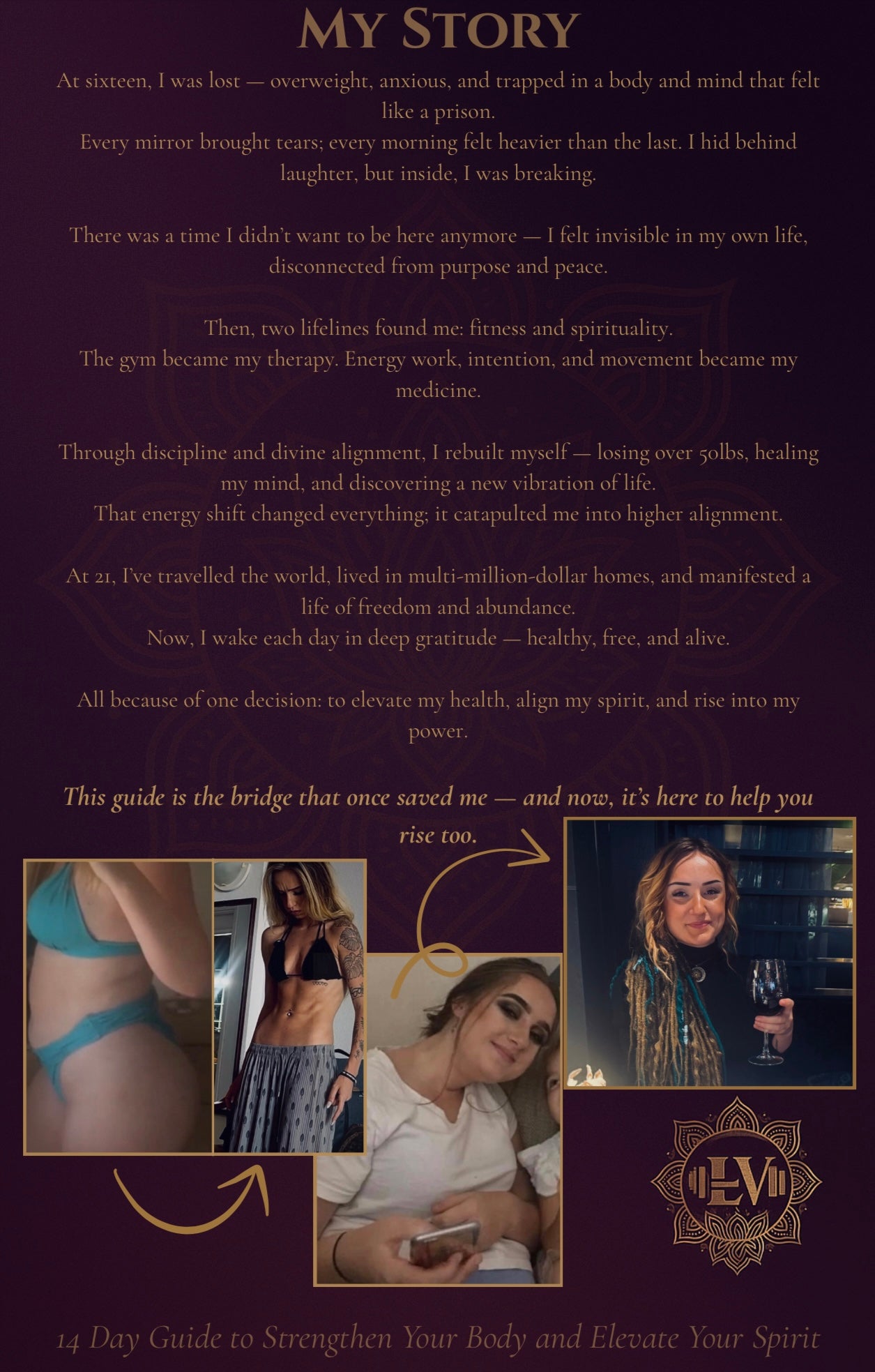 Lift Vibration: Rise Guide ✨ A 14-Day Journey to Strengthen Your Body and Elevate Your Spirit 🌙